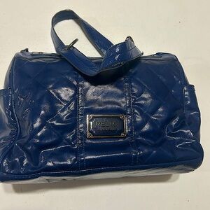 Relic By Fossil Blue Handbag Purse Quilted